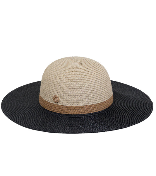 title:Adrienne Vittadini Straw Hat 338S;color:NATURAL