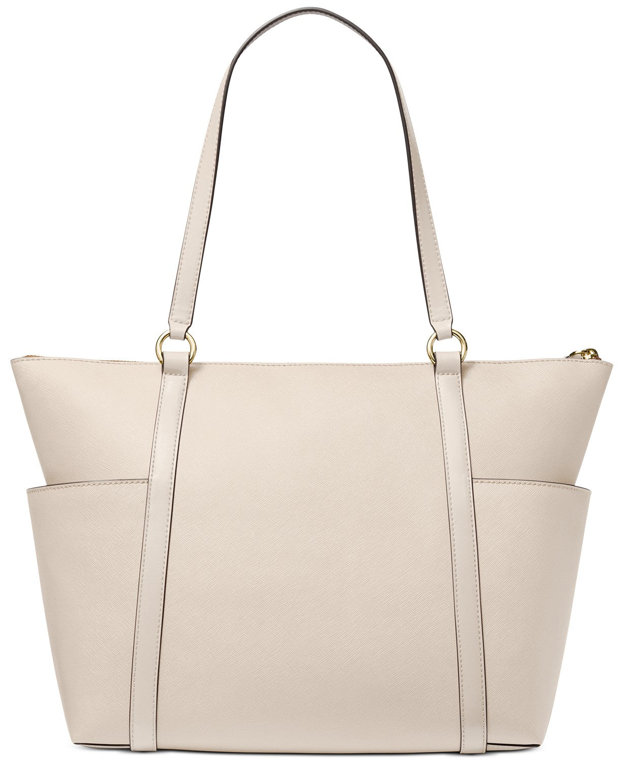 Michael Kors Nomad Large Leather Top Zip Tote