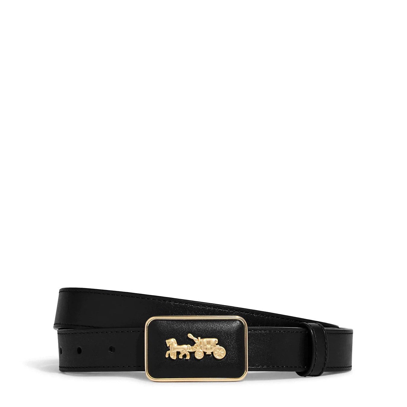 Coach Grace Plaque Buckle Belt, 25 Mm