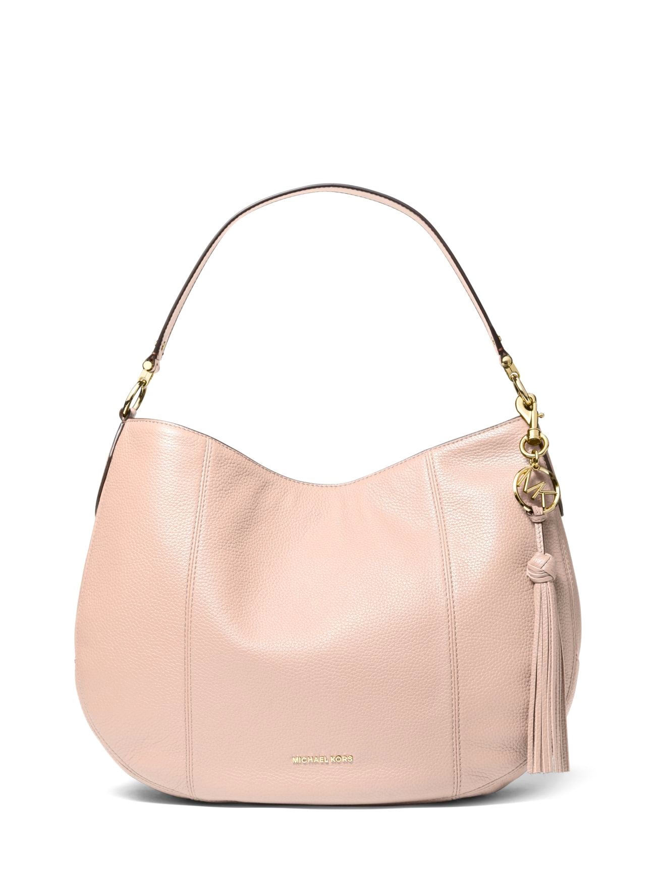 Brooke large pebbled leather shoulder bag michael kors new arrivals