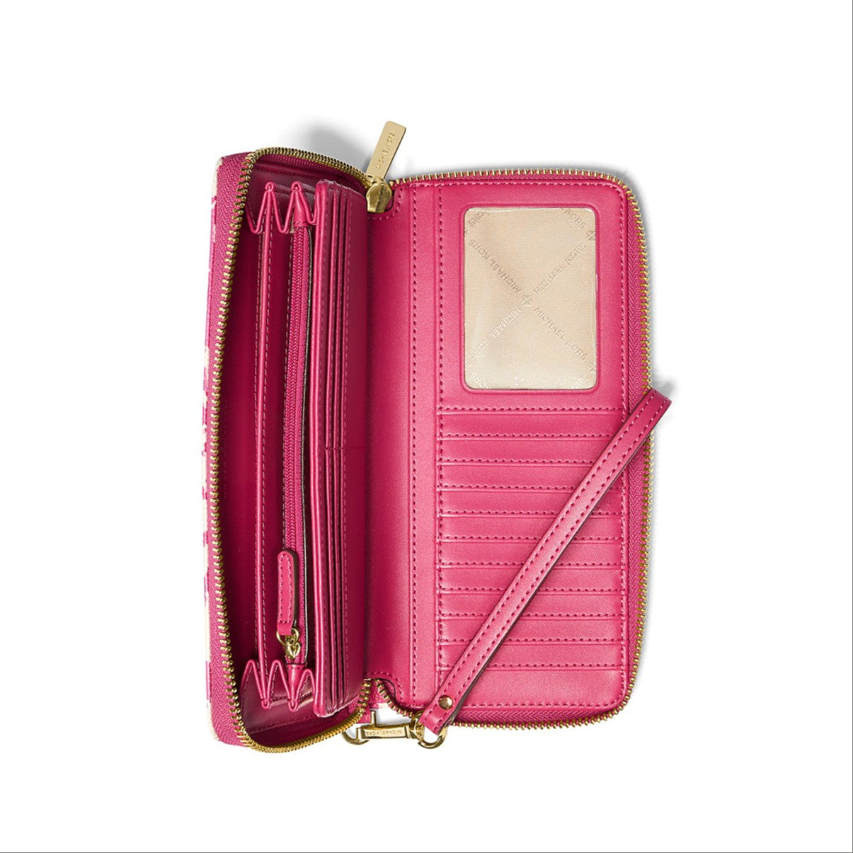 Michael Kors Jet Set Travel Zip Around Continental Wallet