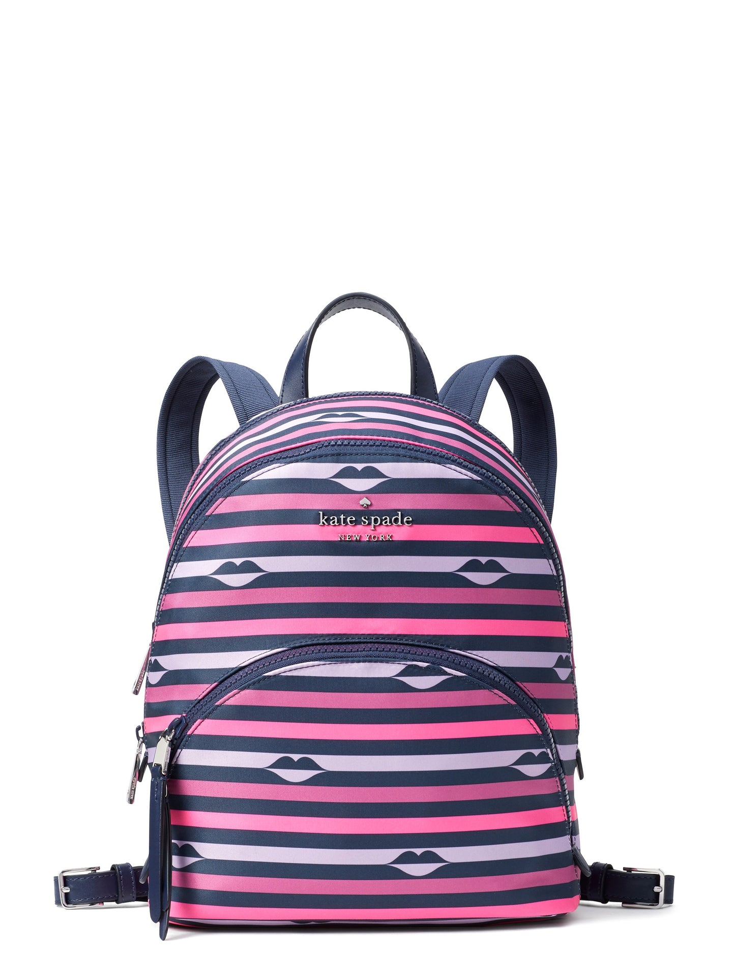 Kate Spade Karissa Nylon Lip Print Medium Backpack