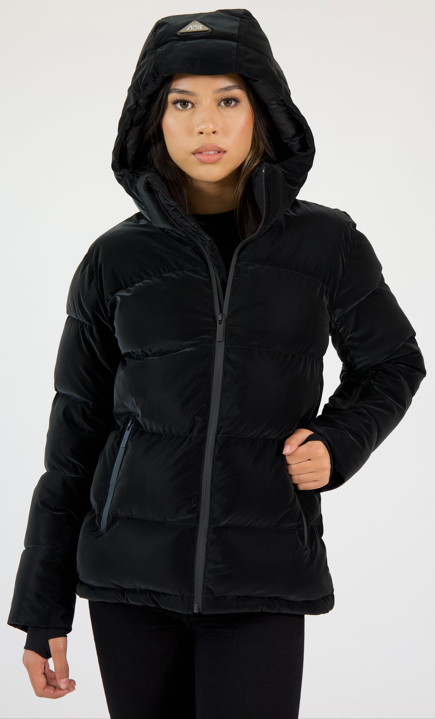 Sicily Coco Storm Puffer Jacket