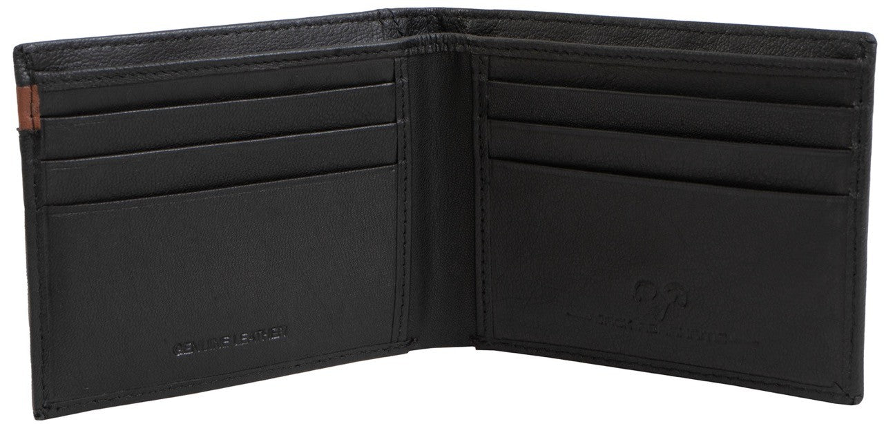 Jack Abrahams Bi-Fold Top Front Pocket RFID Wallet