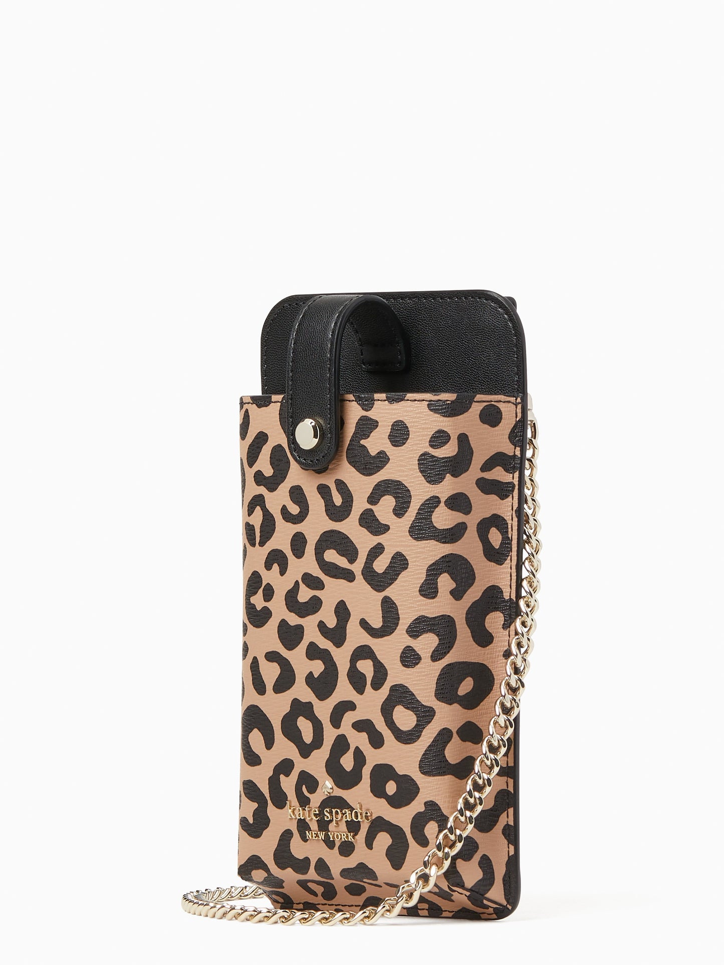 Kate Spade Remi Graphic Leopard Printed North South Phone Crossbody