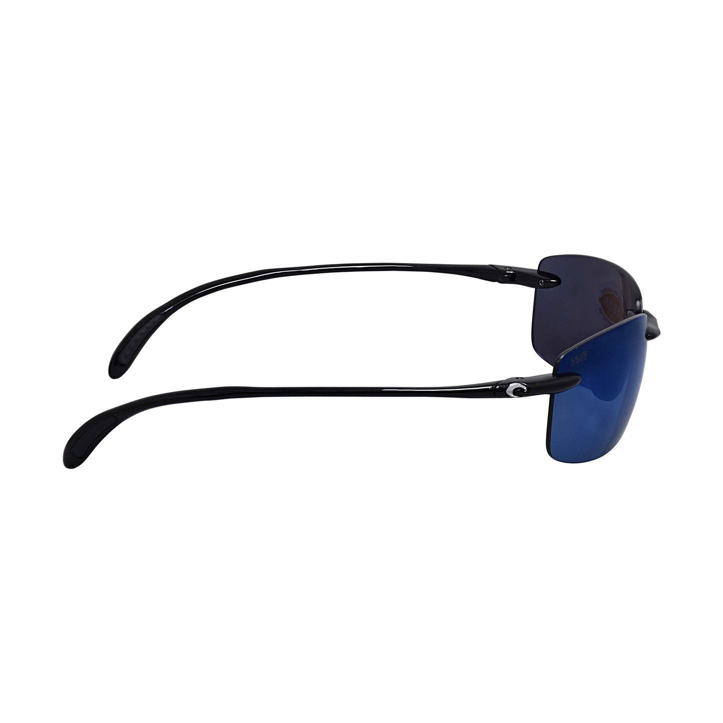 Costa Del Mar Unisex Shiny Black Sunglasses Costa_9071_907105