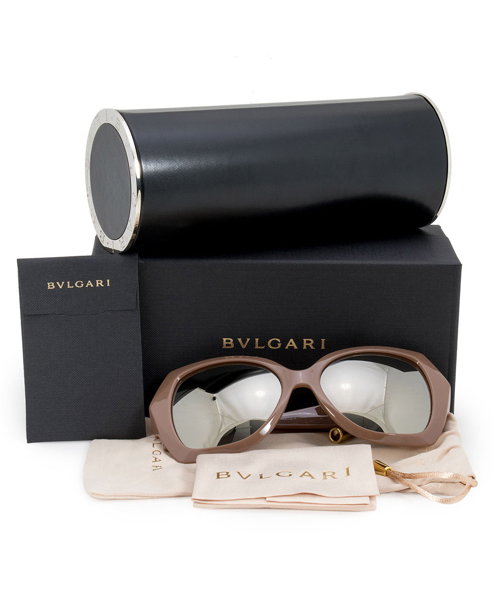 title:Bvlgari Square Sunglasses BV8182B 11215A 55;color:Beige