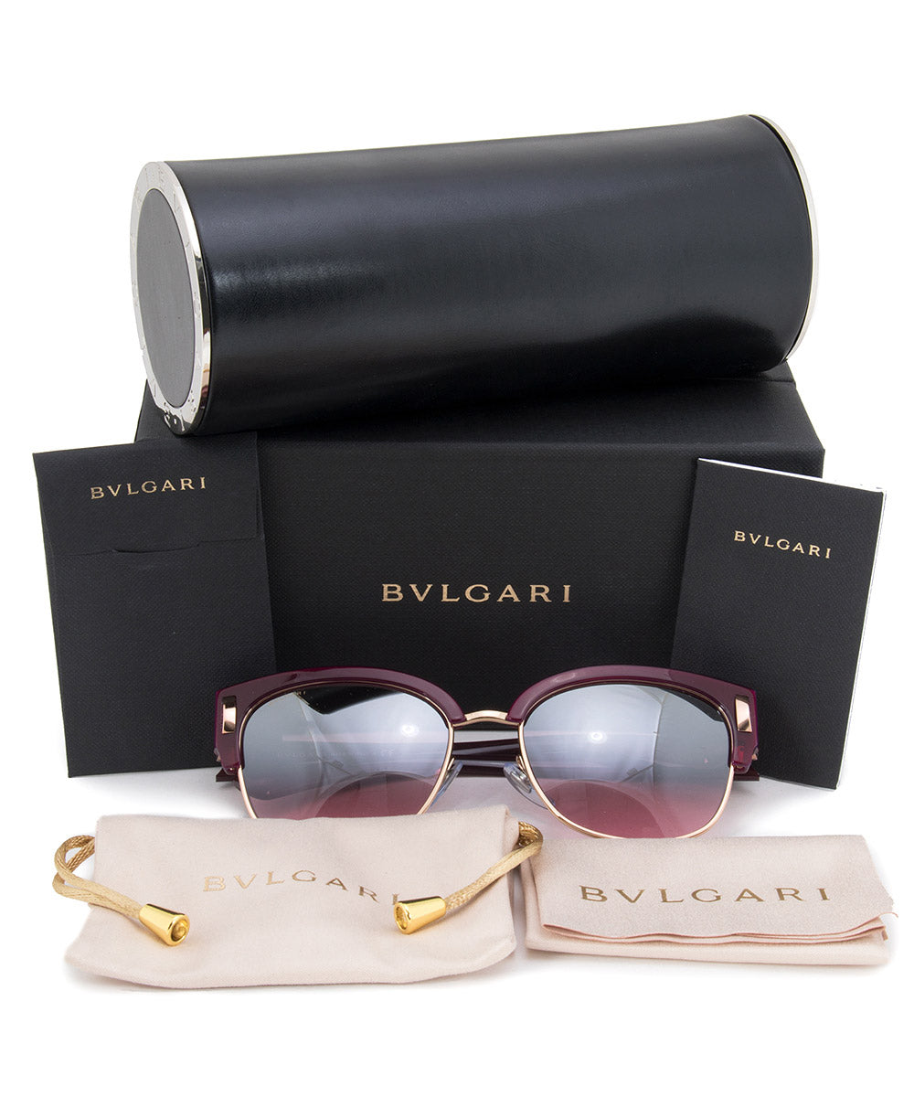 title:Bvlgari Wayfarer Sunglasses BV8189 54267E 59;color:Red