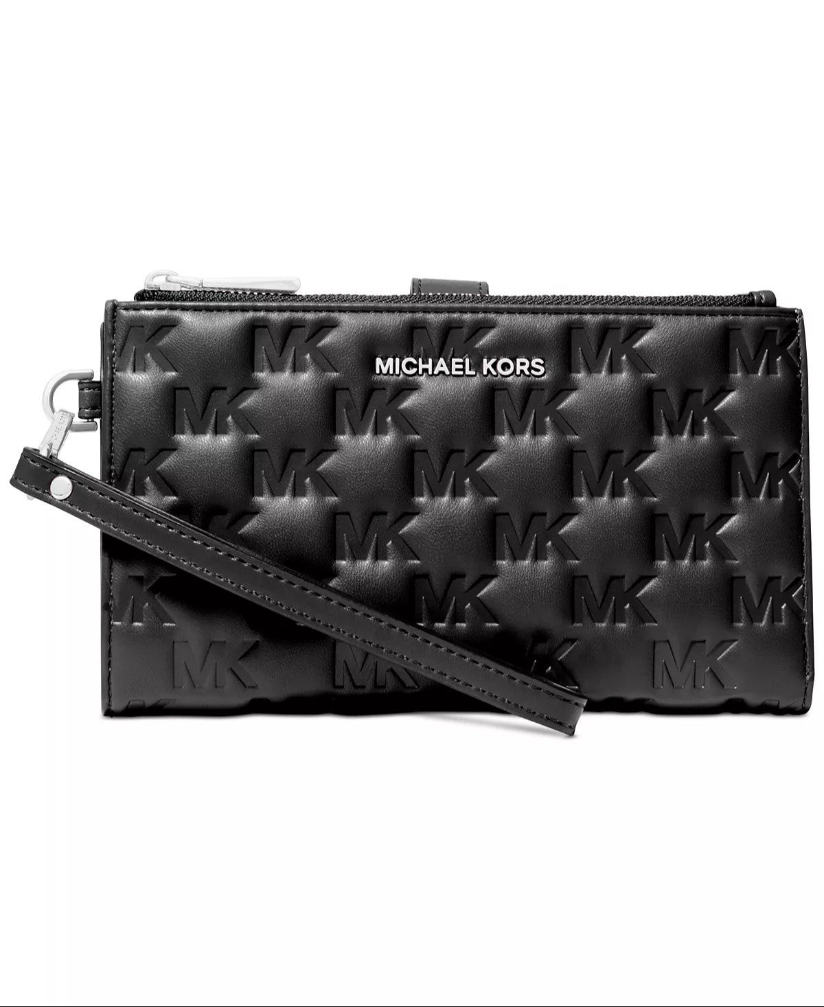 title:Michael Kors Women's Black Jet Set Wristlet;color:Black