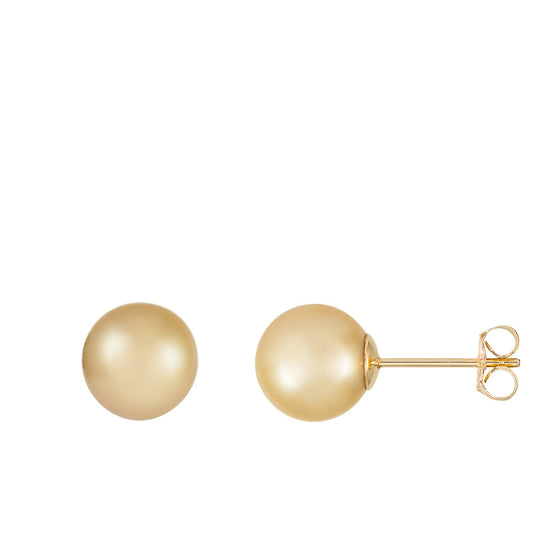 Splendid Pearls 10mm South Sea Earrings