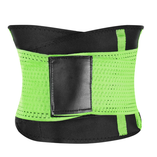 title:U-Shaped Slimming Waist Belt Body Abdominal Shapewear Sport Tummy Cincher Bands Office Ladies Postpartum Mothers;color:Green