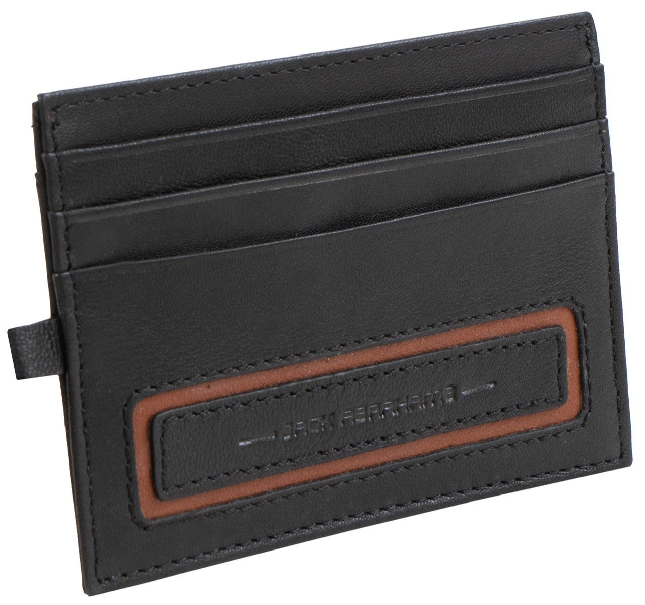 Jack Abrahams Card Case RFID Wallet With ID Window Pocket