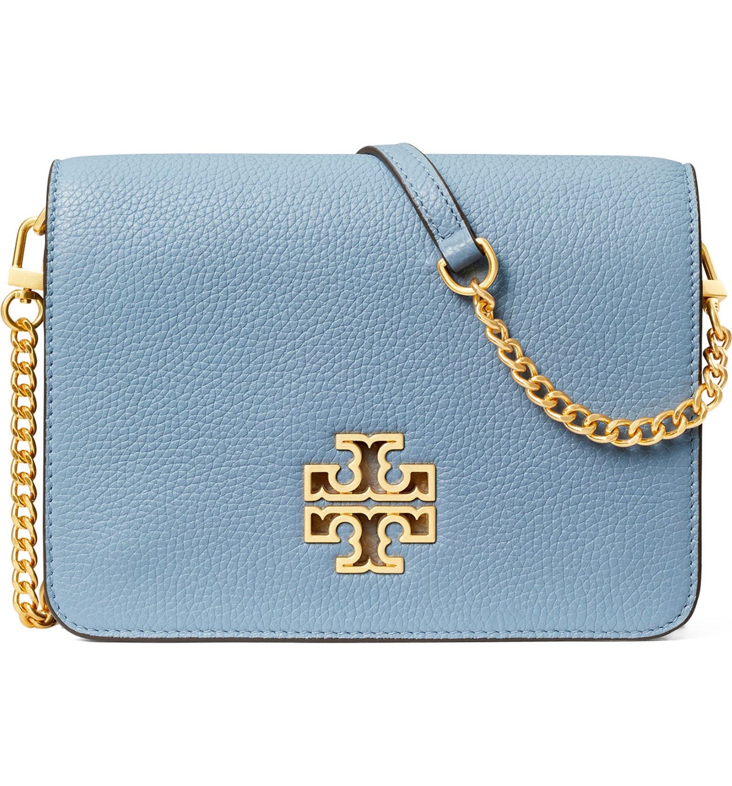 title:Tory Burch Blue Cloud Britten Combo Crossbody;color:Blue Cloud