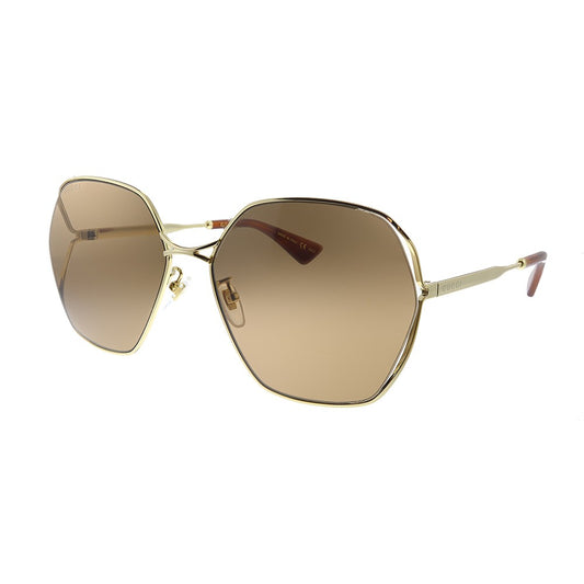 Gucci Womens Gold Sunglasses GG_0818SA_002