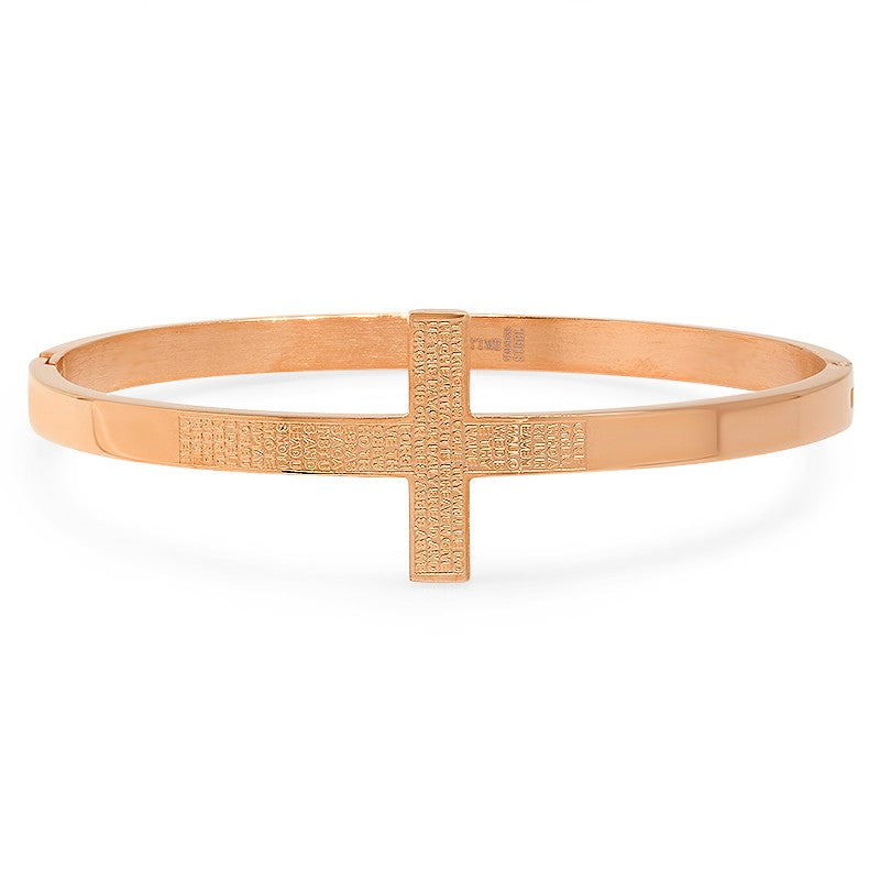 "Our Father Our Lord" Cross Bracelet