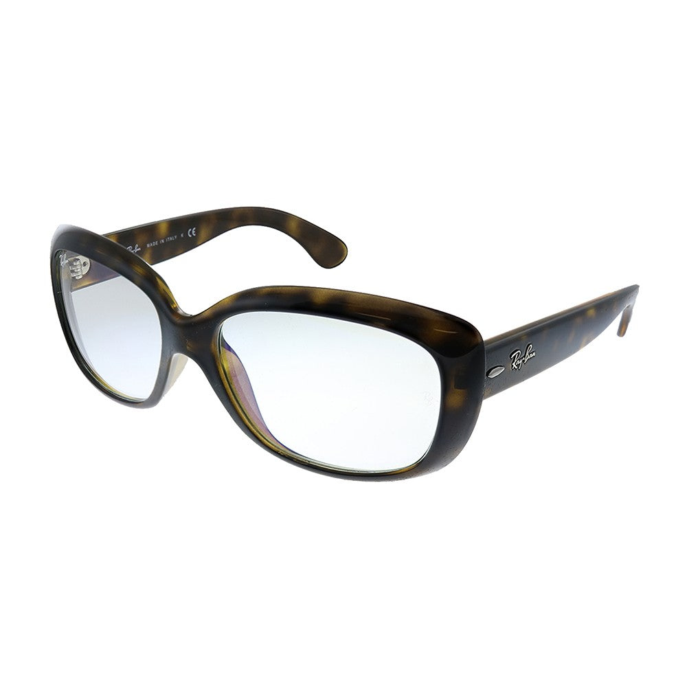 title:Ray Ban Havana Sunglasses with Clear Demo Lenses-RB_4101_710/BF_58mm;color:Havana