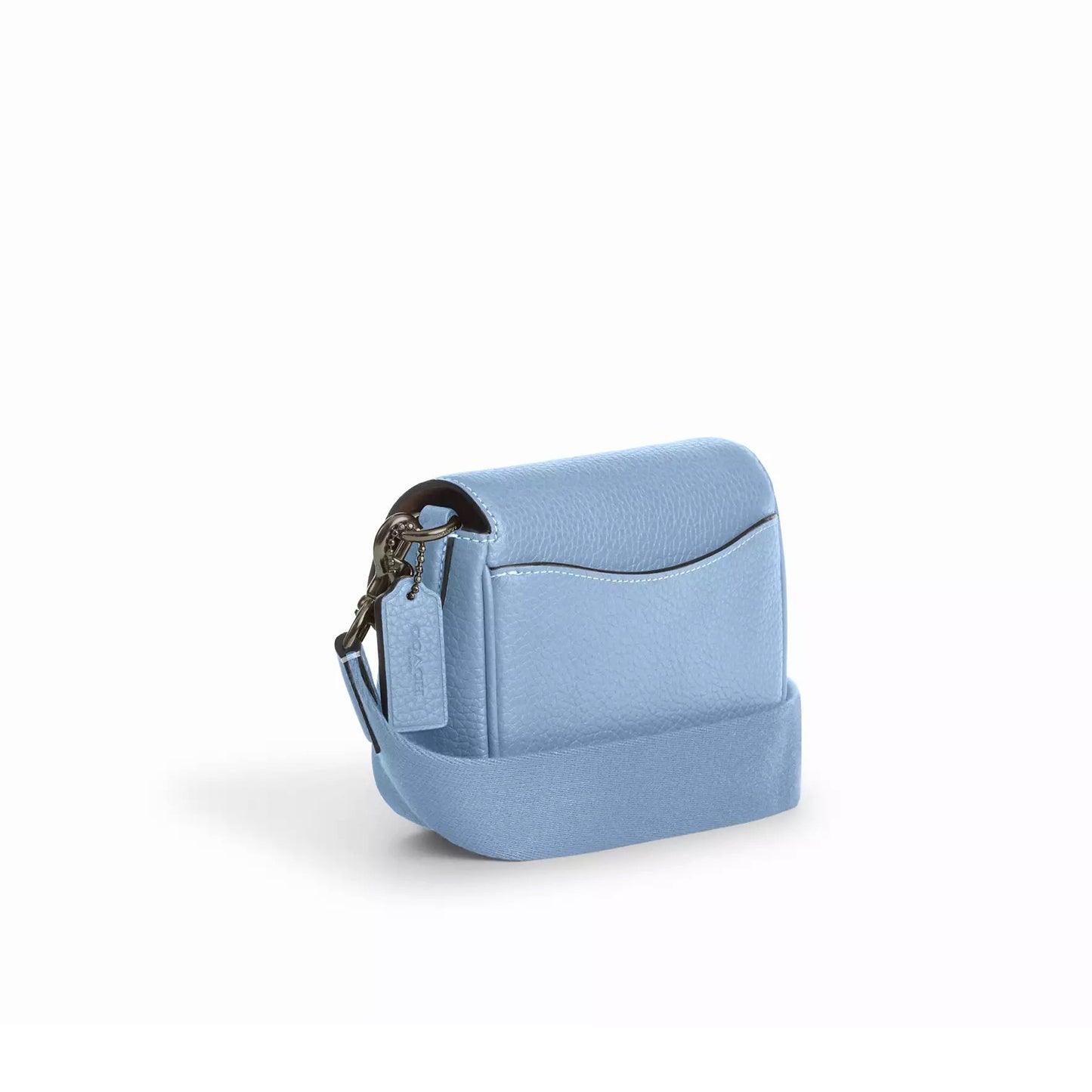 title:Coach Women's Amelia Small Saddle Bag;color:Cornflower