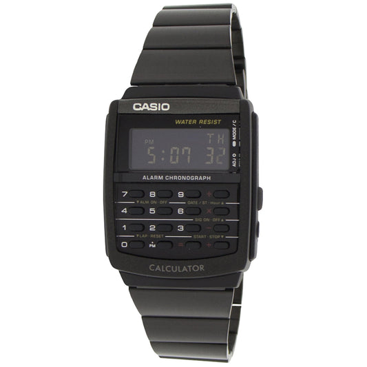 title:Casio Men's Data Bank;color:Black