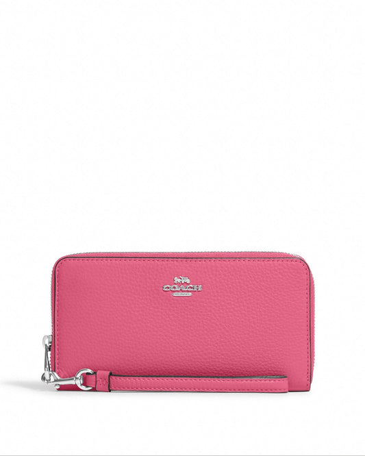 Coach Long Zip Around Wallet