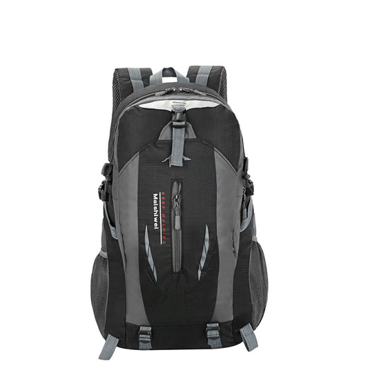 title:36L Outdoor Backpack Waterproof Daypack Travel Knapsack;color:Black