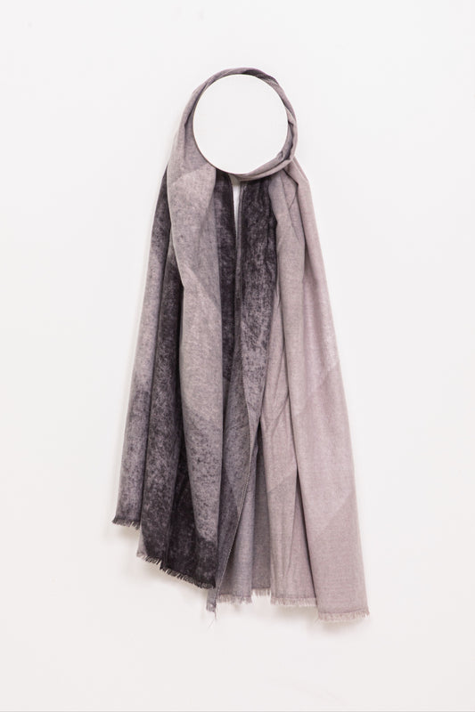 tom & eva Soft Feel Ombre Print Pashmina Scarf