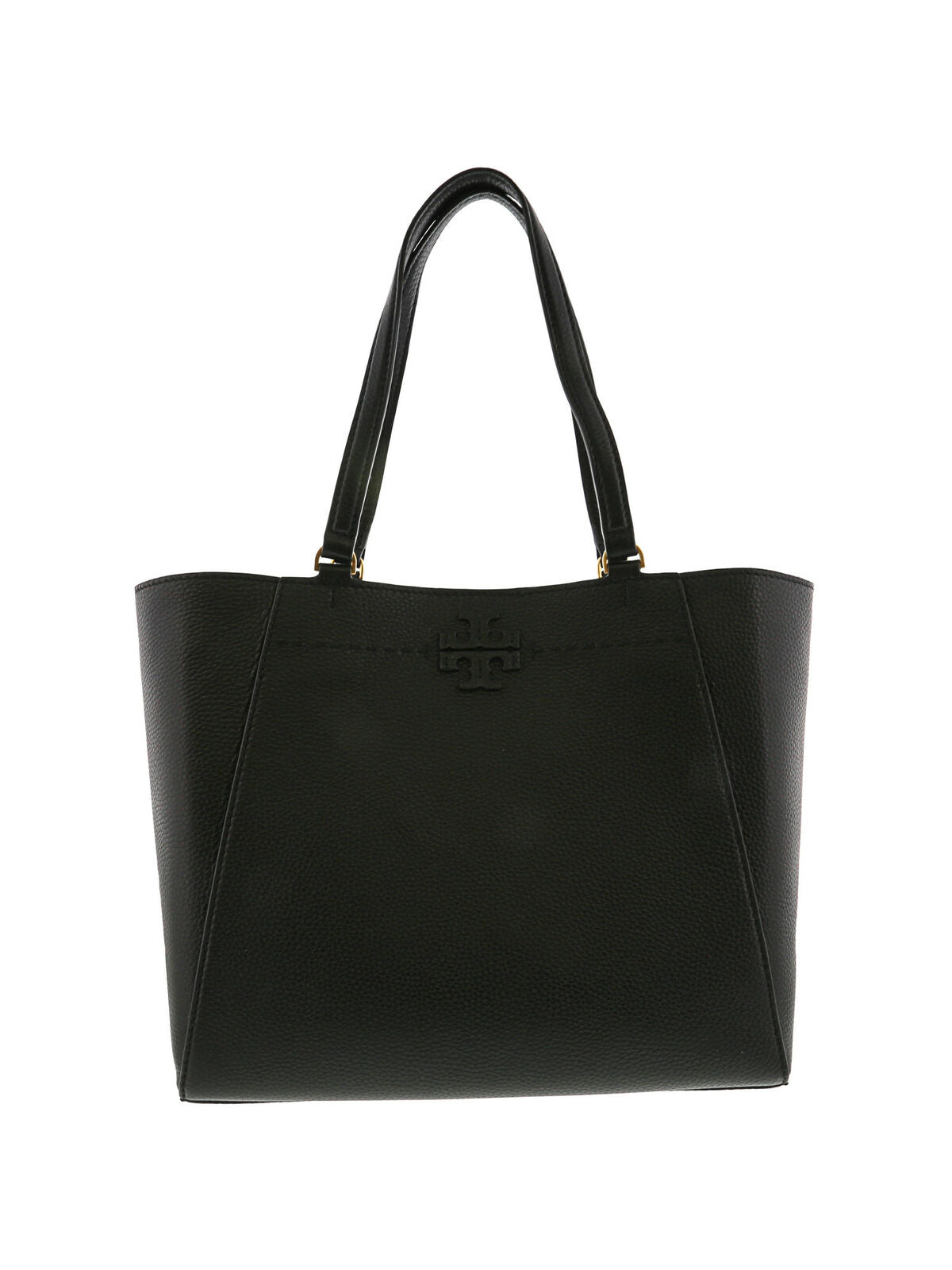 title:Tory Burch Black McGraw Carryall;color:Black