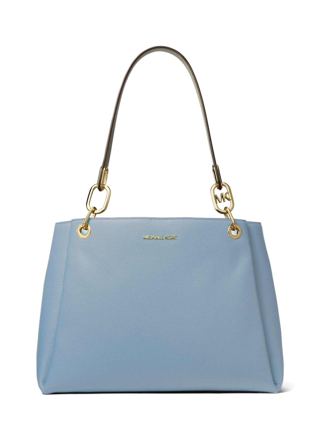 Trisha Large Pebbled Leather Shoulder Bag