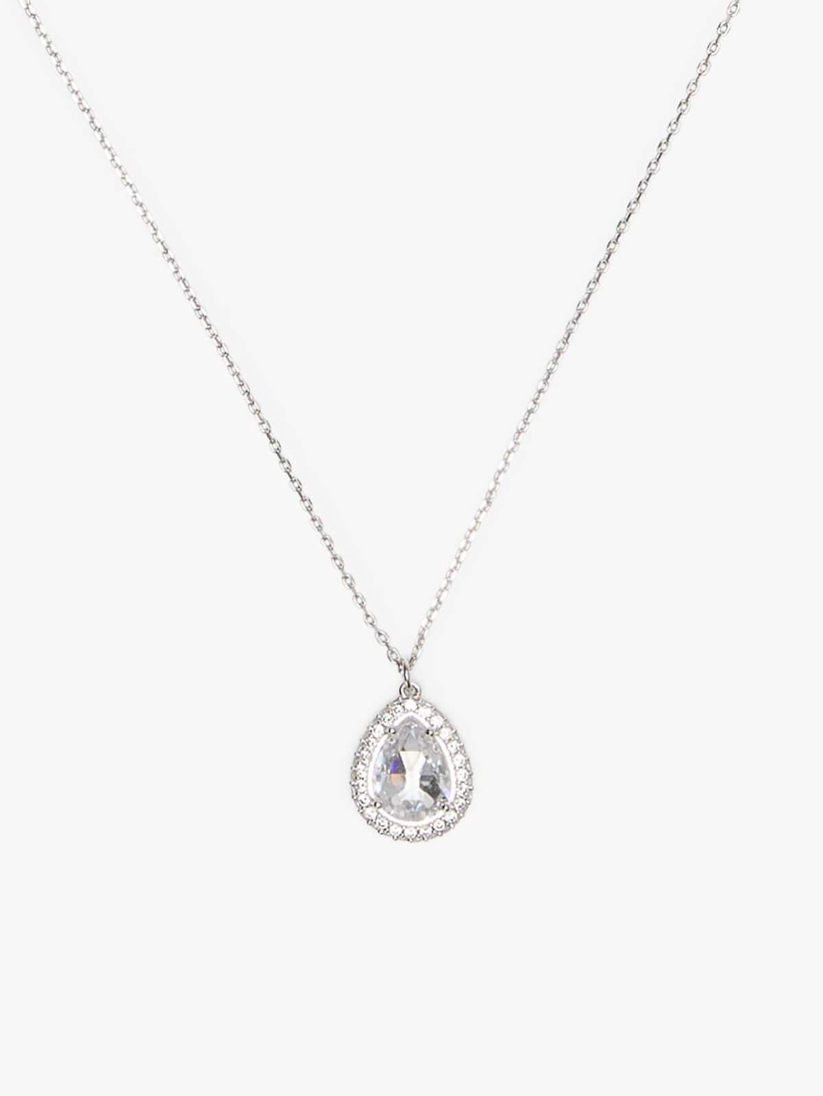 Kate Spade Pavé Halo Mini Pendant Necklace