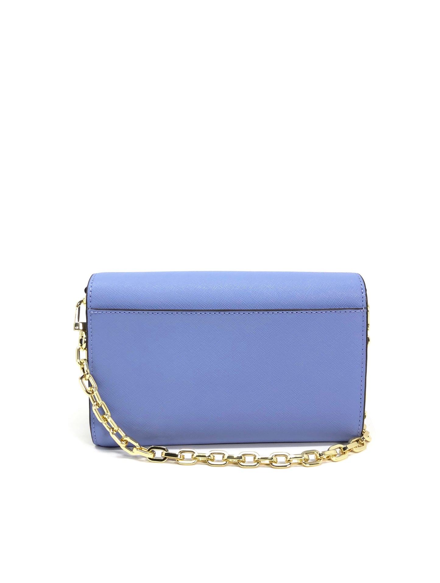 Tory Burch Bow Blue Emerson Chain Wallet