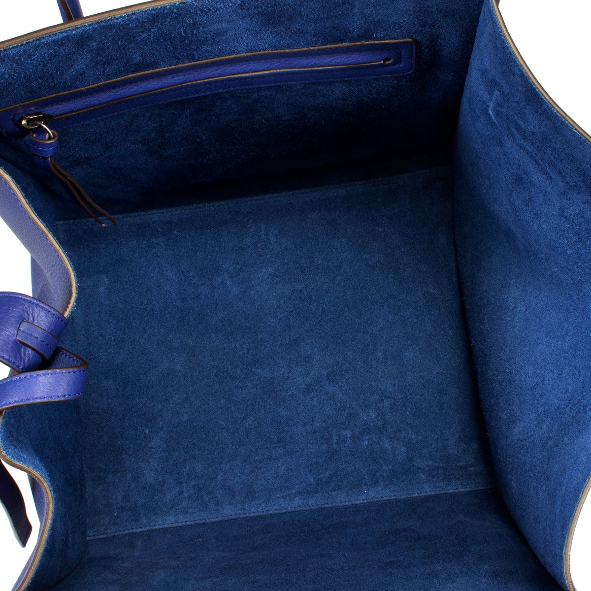 Celine Medium Luggage Phantom Bag In Indigo Blue Ruumur