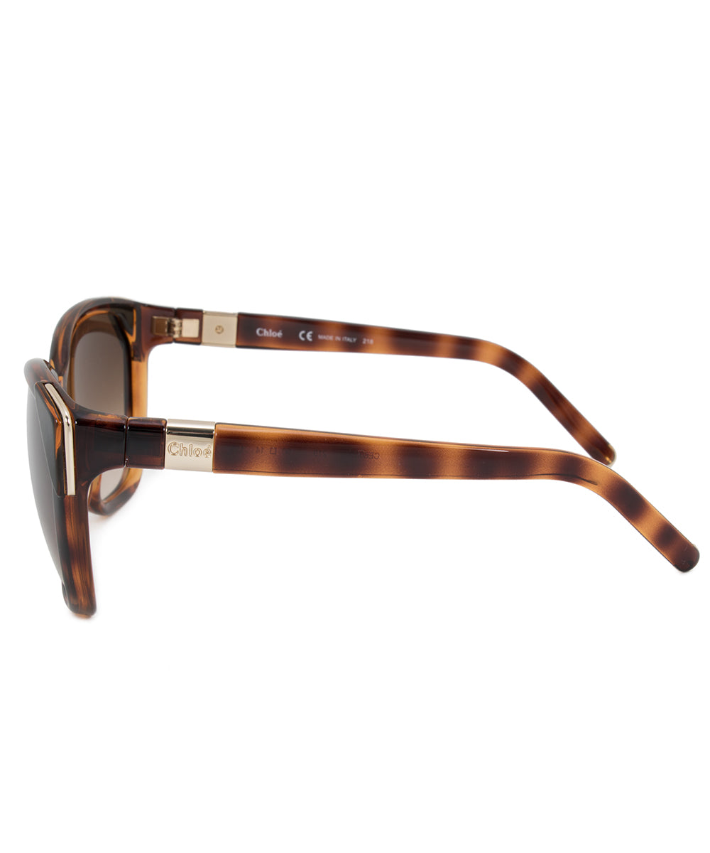 title:Chloe Cat Eye Sunglasses CE600S 219 60;color:Brown