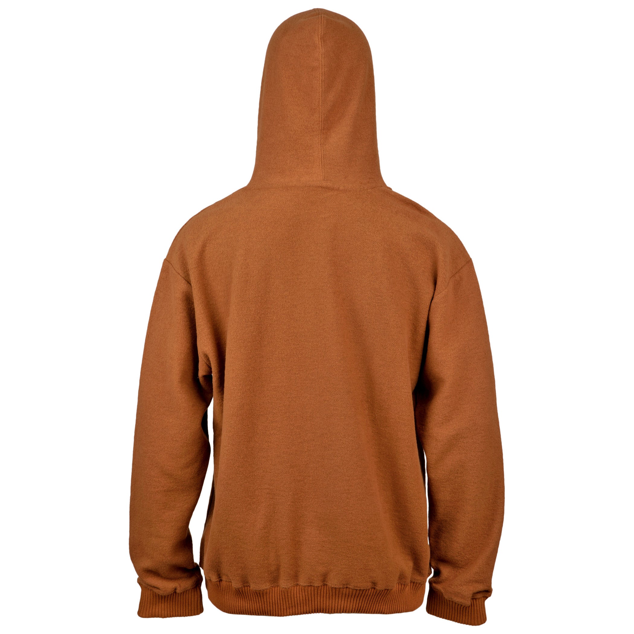 title:Coors Banquet Beer Distressed Logo Hoodie;color:Brown