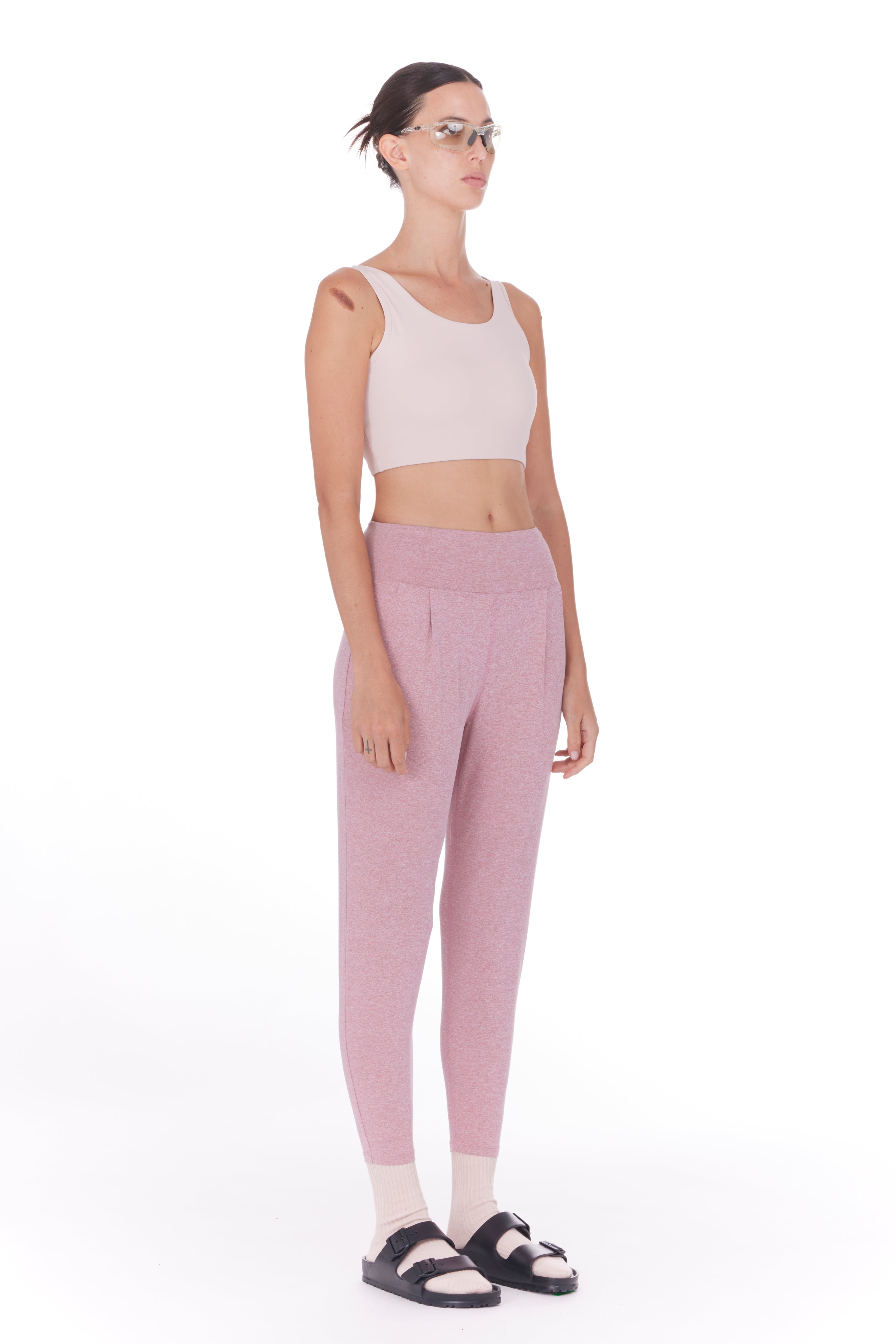 title:DAISETSU JOGGERS ;color:Dusty Rose H