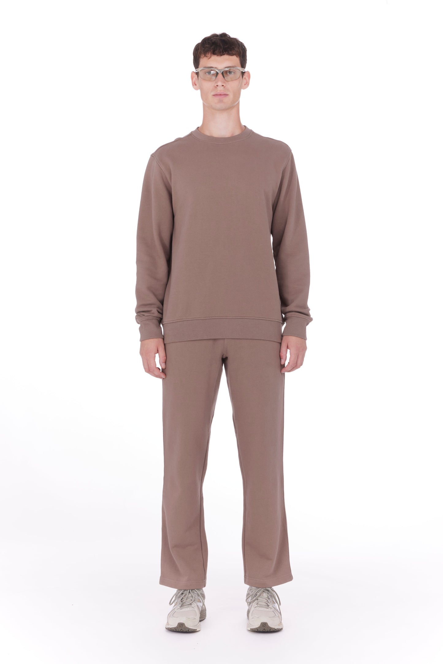 title:MIDORI SWEATPANT;color:Brown 