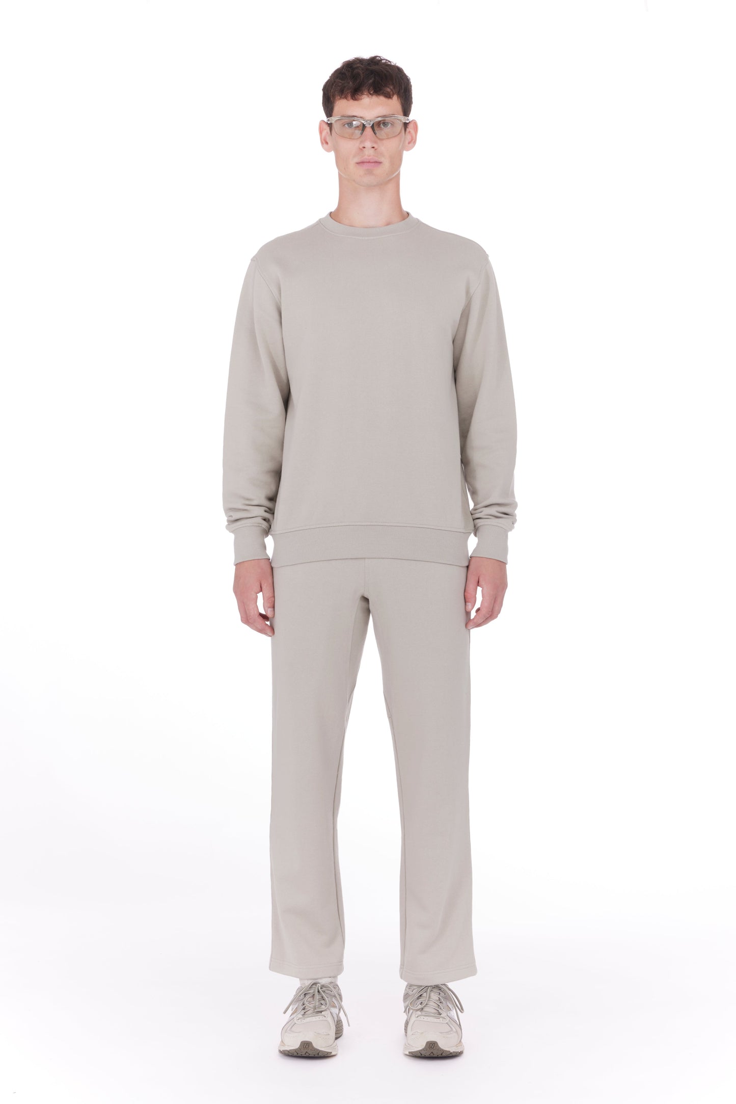 title:MIDORI SWEATPANT;color:Light Gray 