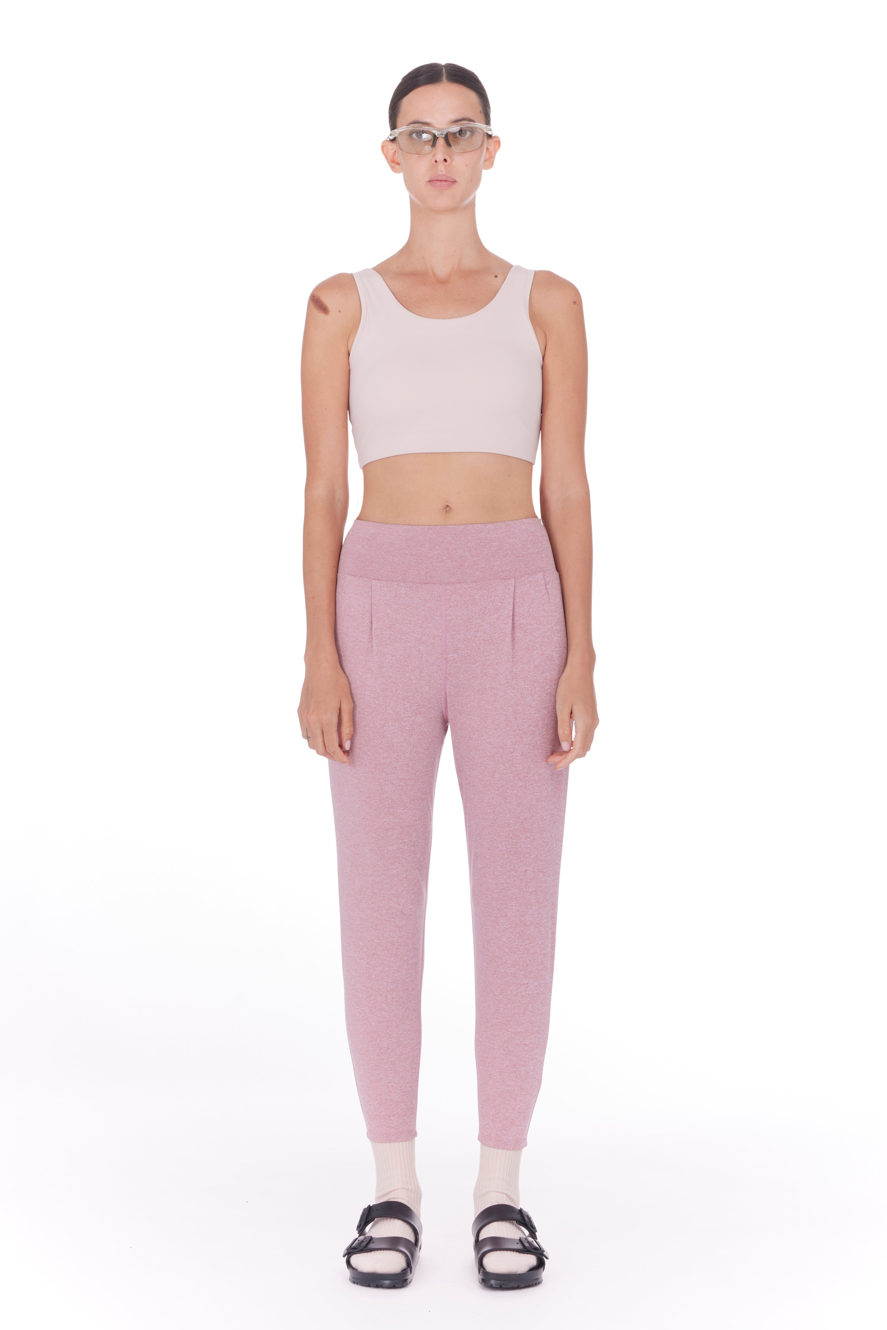 title:DAISETSU JOGGERS ;color:Dusty Rose H