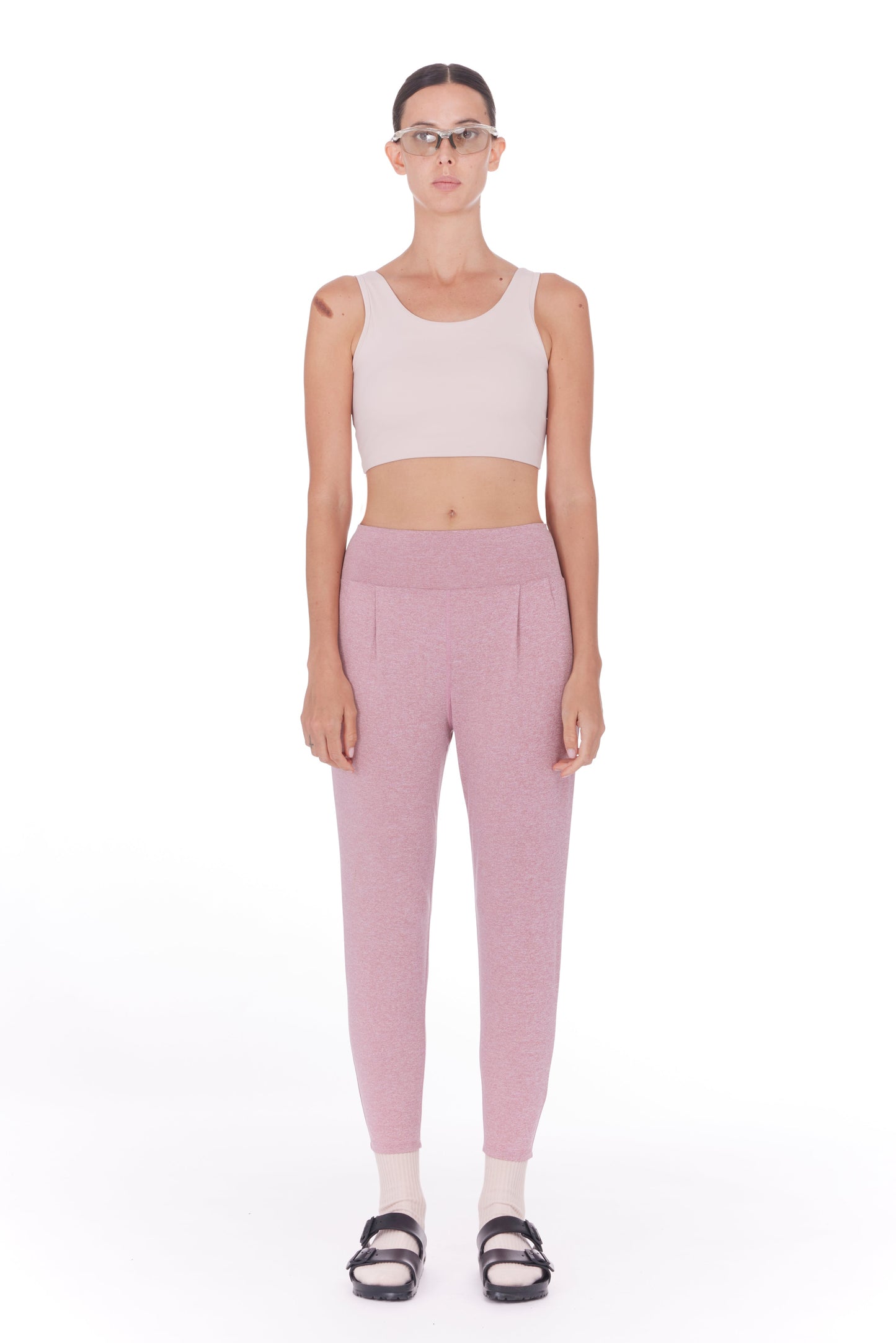 title:DAISETSU JOGGERS ;color:Dusty Rose H