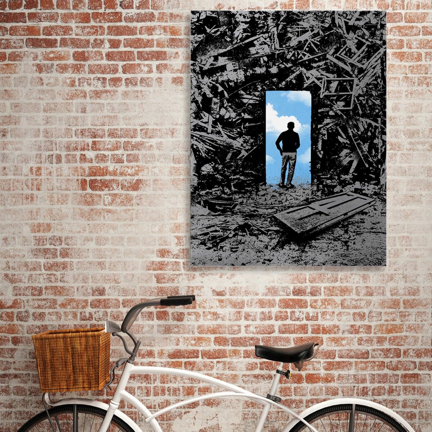 The Optimist Fine Art Stretched Canvas