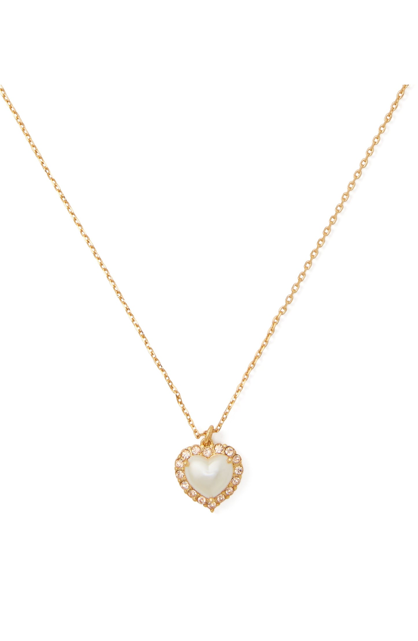 Kate Spade Pavé Heart Pendant Necklace