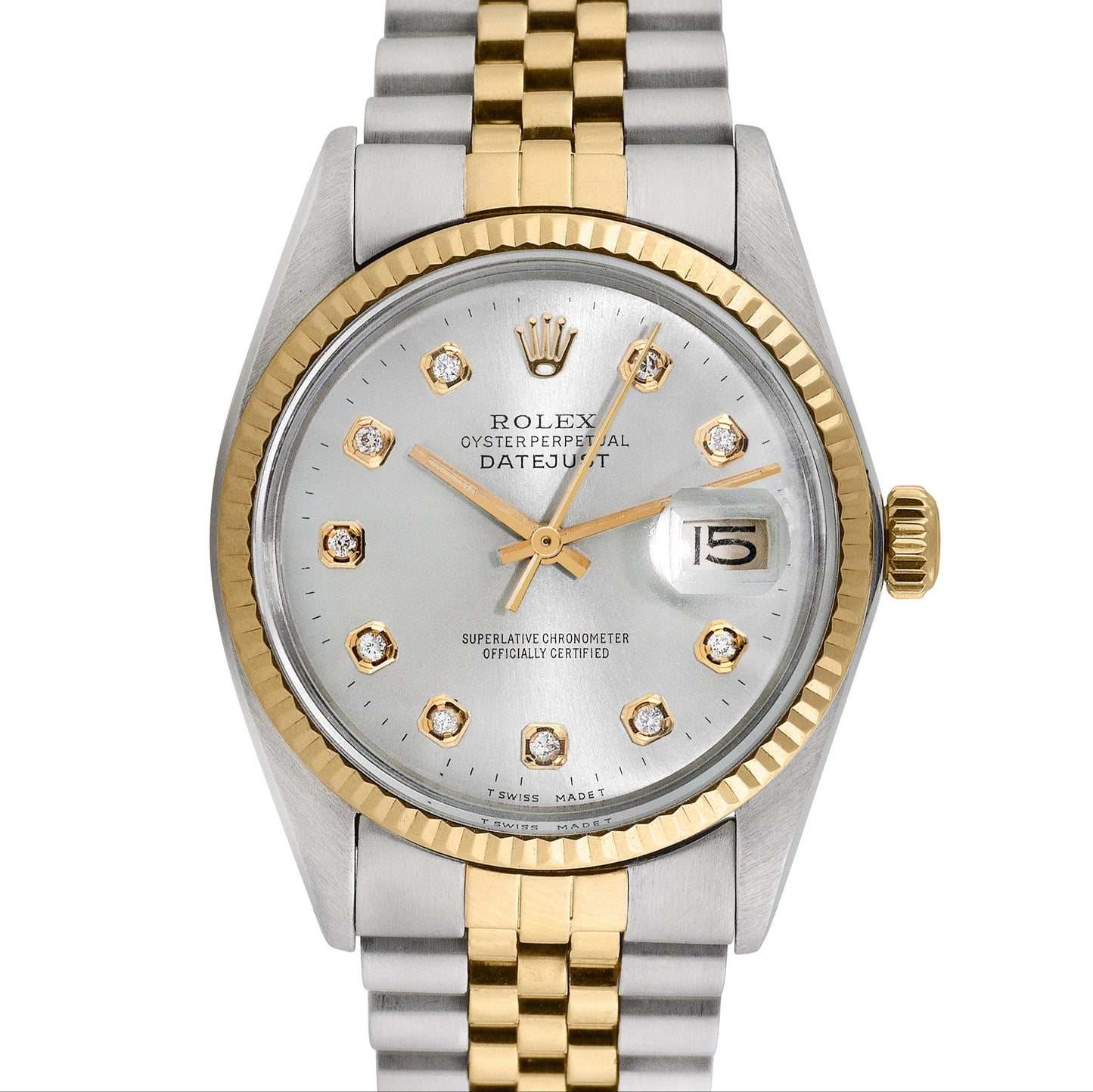 Pre-owned Rolex Men's Two-tone  Datejust #68