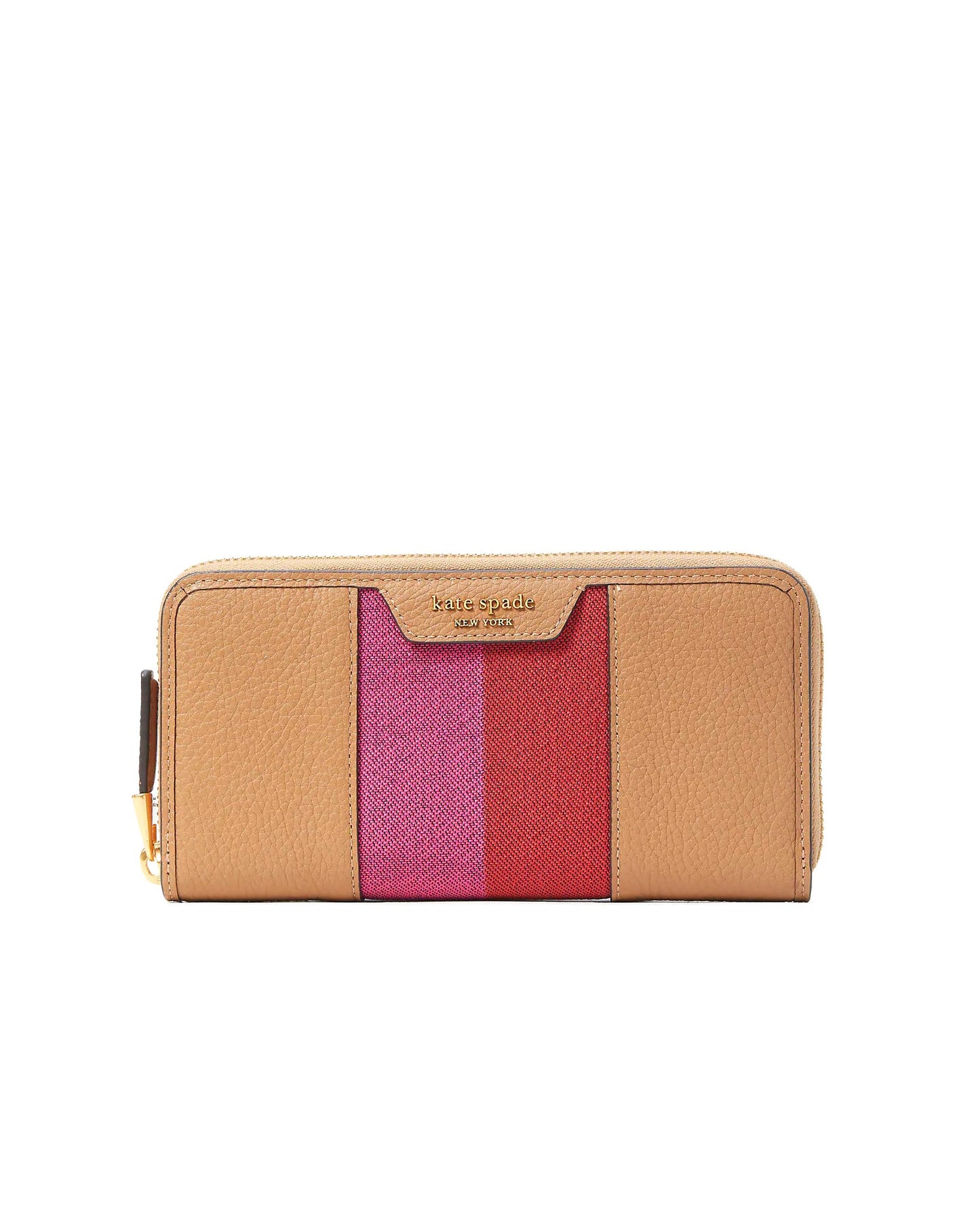 Kate Spade Racing Stripe Zip-around Continental Wallet