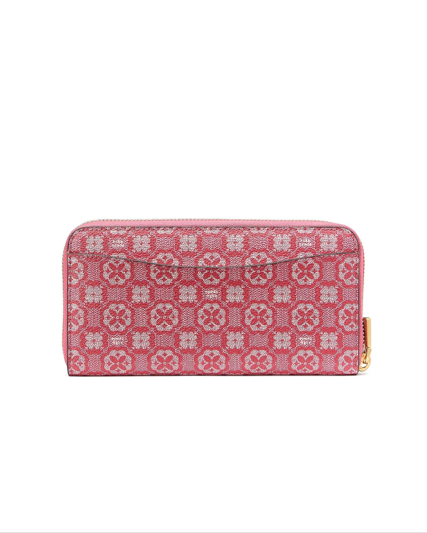 Kate Spade Spade Flower Monogram Coated Canvas Zip-around Continental Wallet