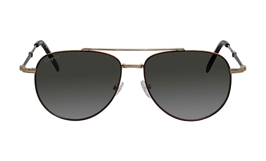 Salvatore Ferragamo Unisex Gold Sunglasses SF_226S_723_58mm