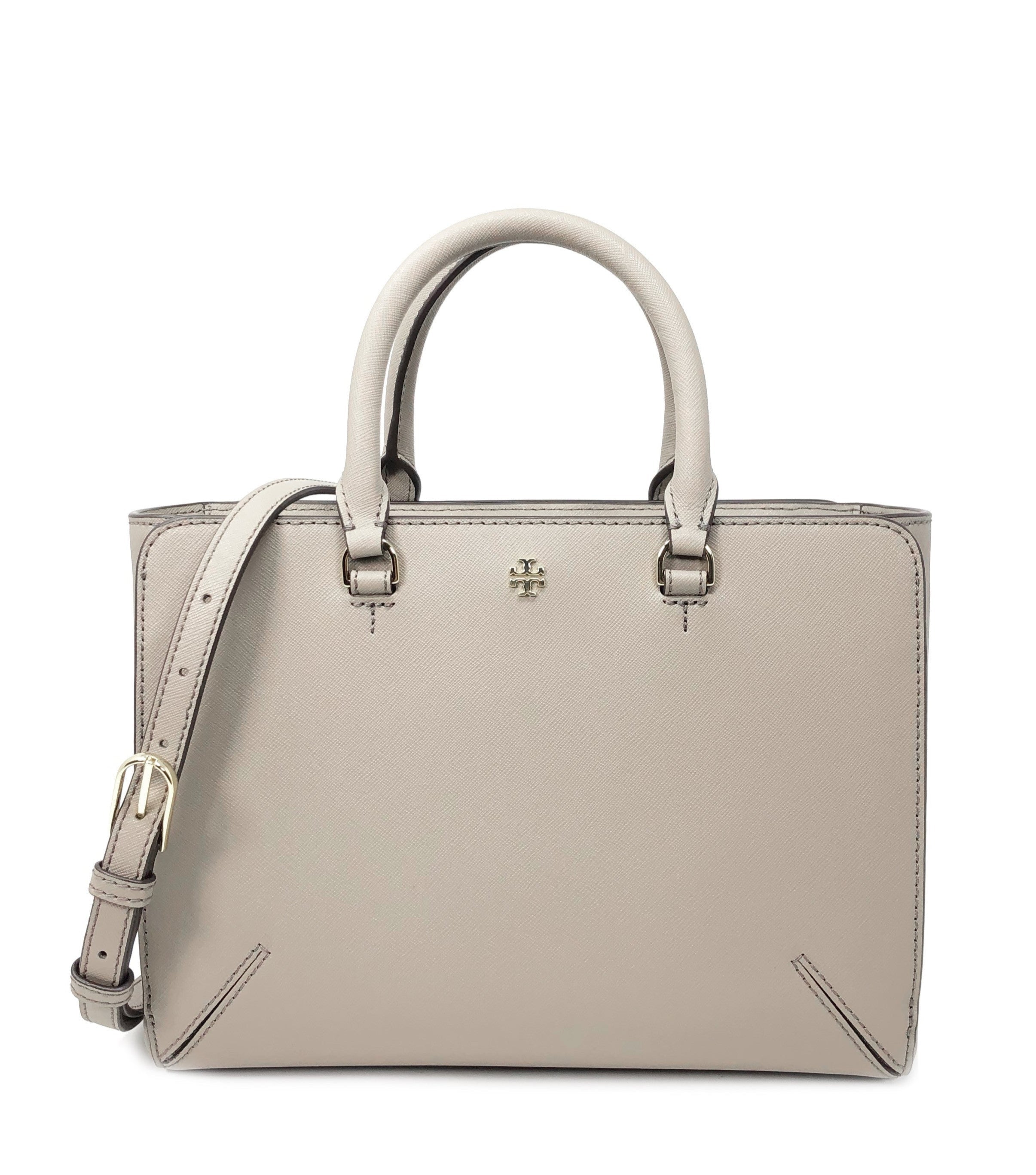 Tory burch french hot sale gray tote