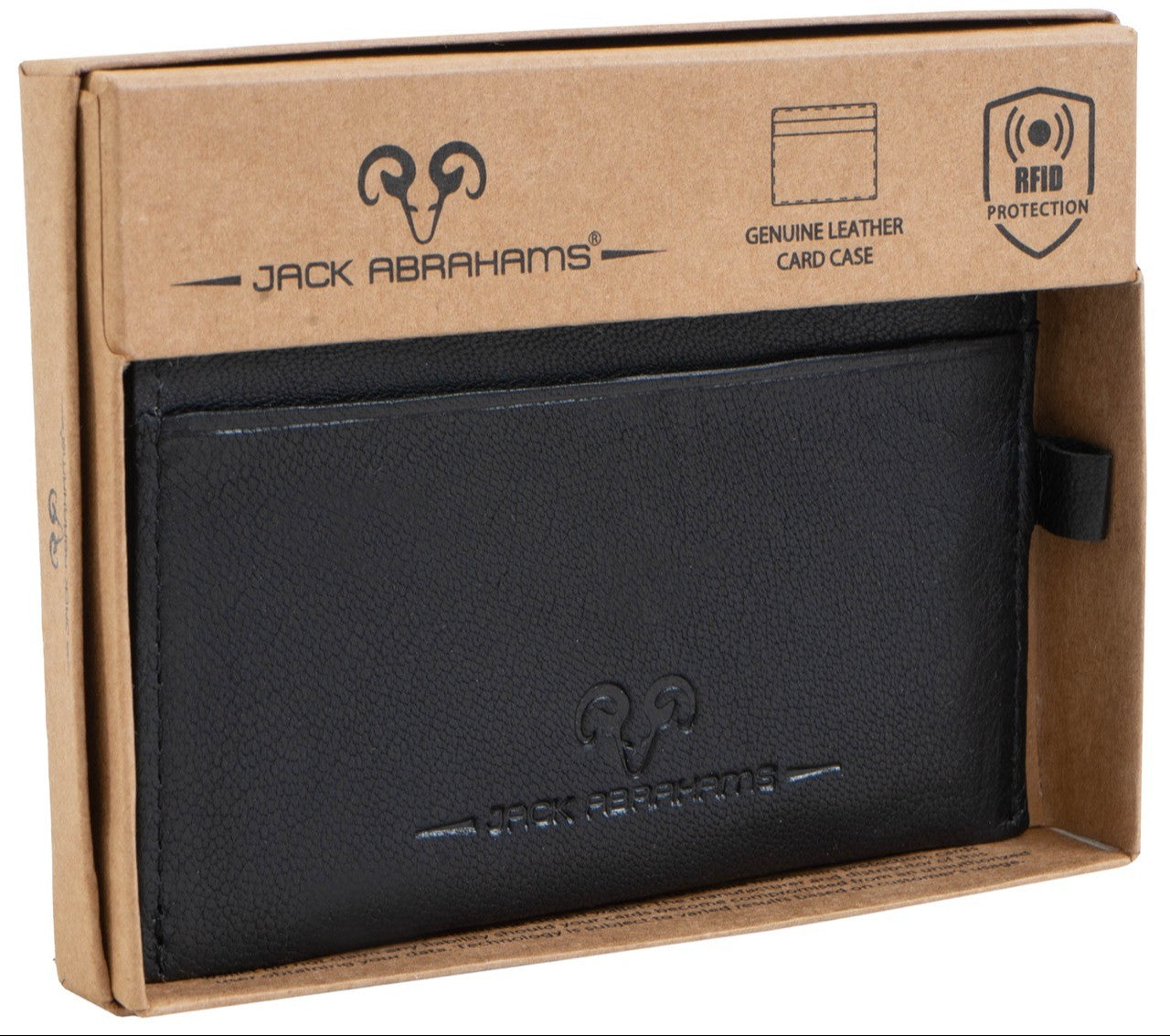 Jack Abrahams Card Case RFID Minimalist Wallet