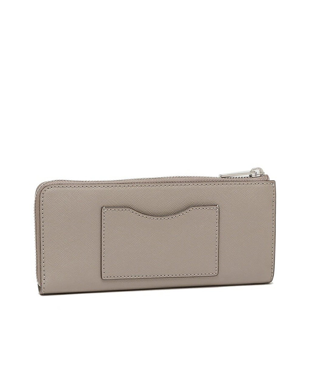 Tory Burch Gray Heron Emerson L-Zip Continental Wallet