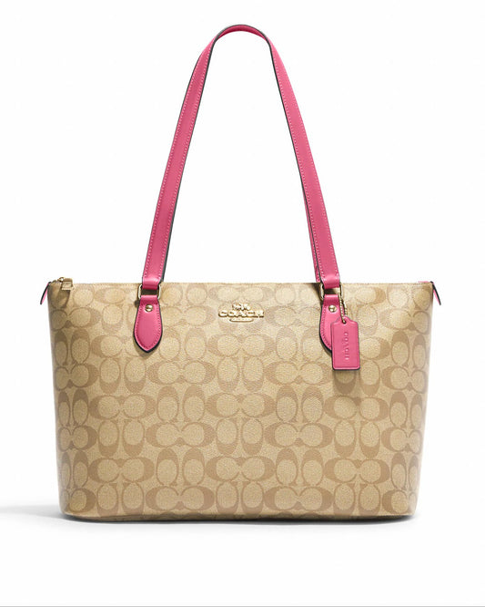 Coach Gallery Tote In Signature Canvas