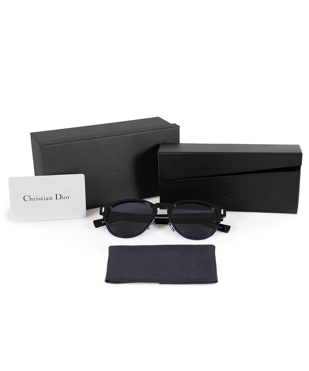 title:Christian Dior Black Tie TGPKU 52 Round Sunglasses;color:Multi