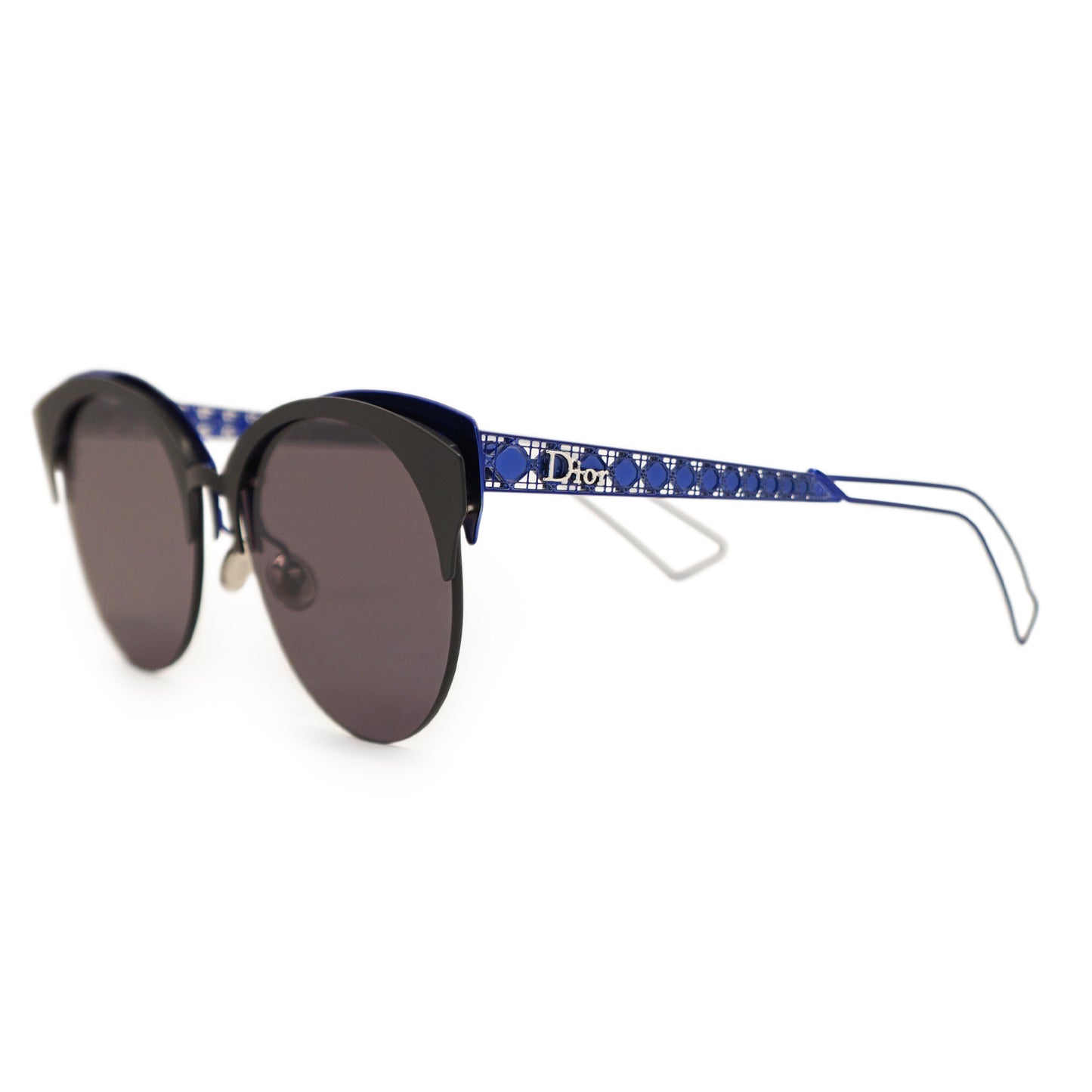 title:Dior Cateye Sunglasses DioramaClub G5V2K 55;color:Blue