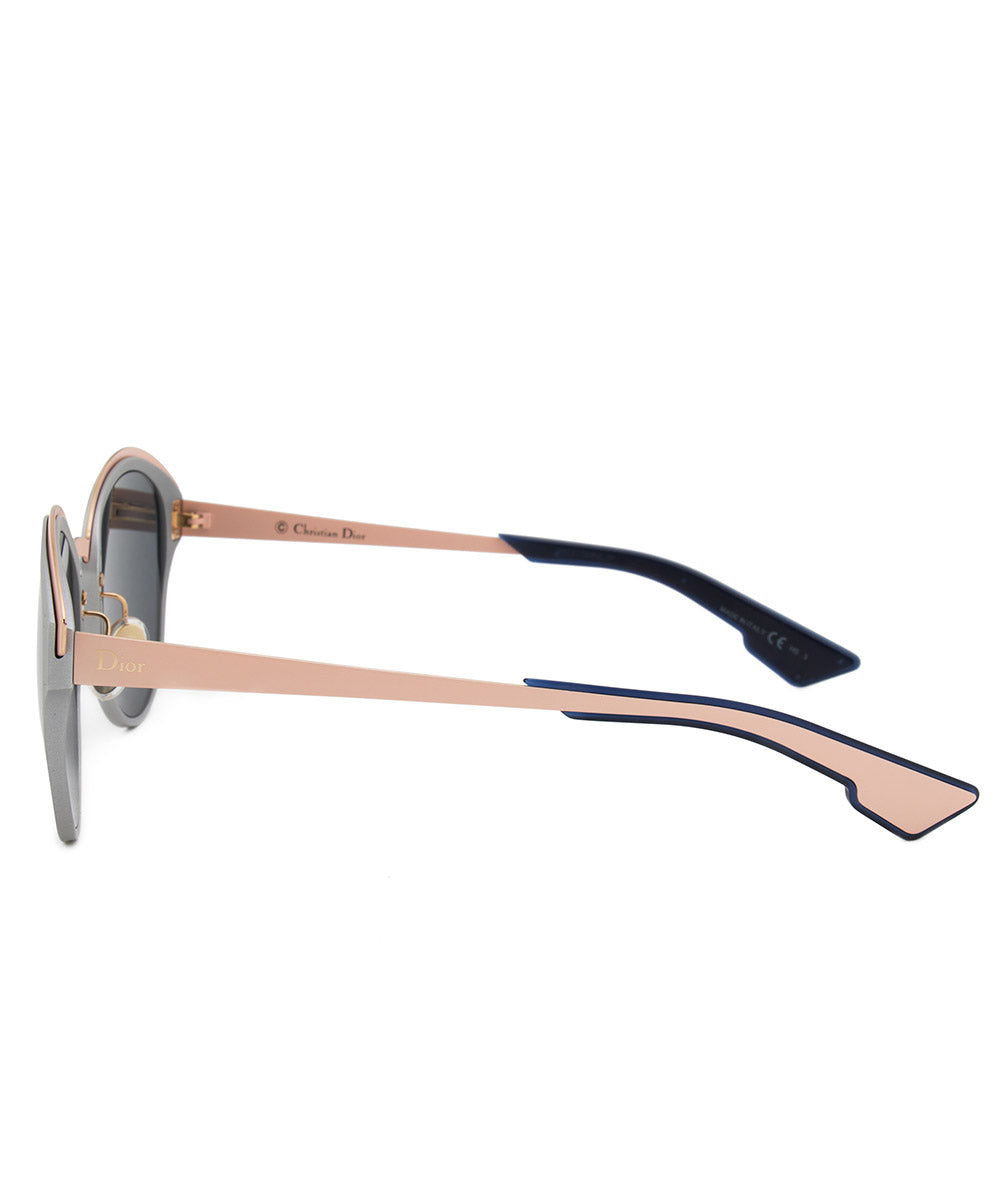 title:Christian Dior Sun Oval Sunglasses RCMBN 52;color:Pink